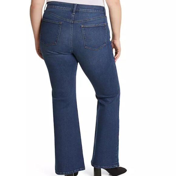 Jessica Simpson Women's High Rise Flare Jean - Picture 5 of 15
